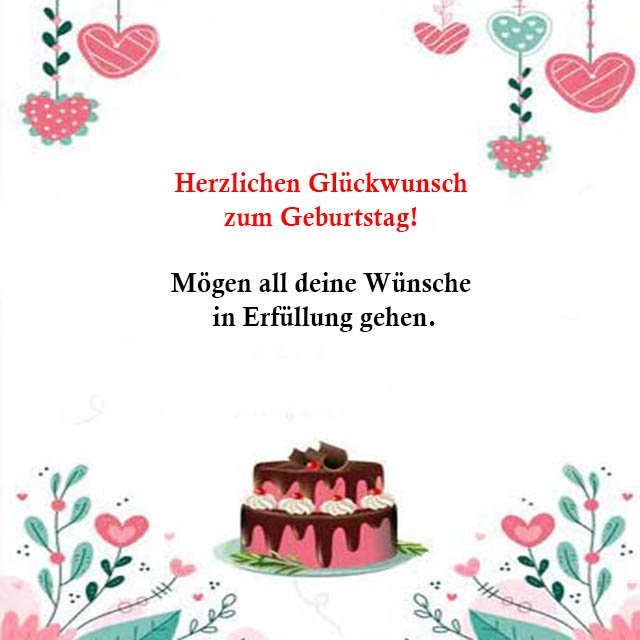 Alles Gute Zum Geburtstag Text